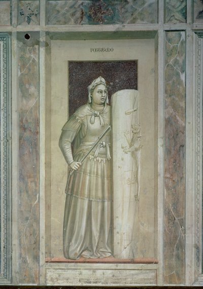 Fortitude by Giotto di Bondone